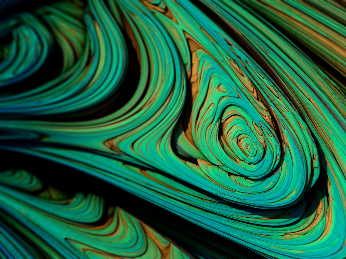 Искажение зеленого пространства