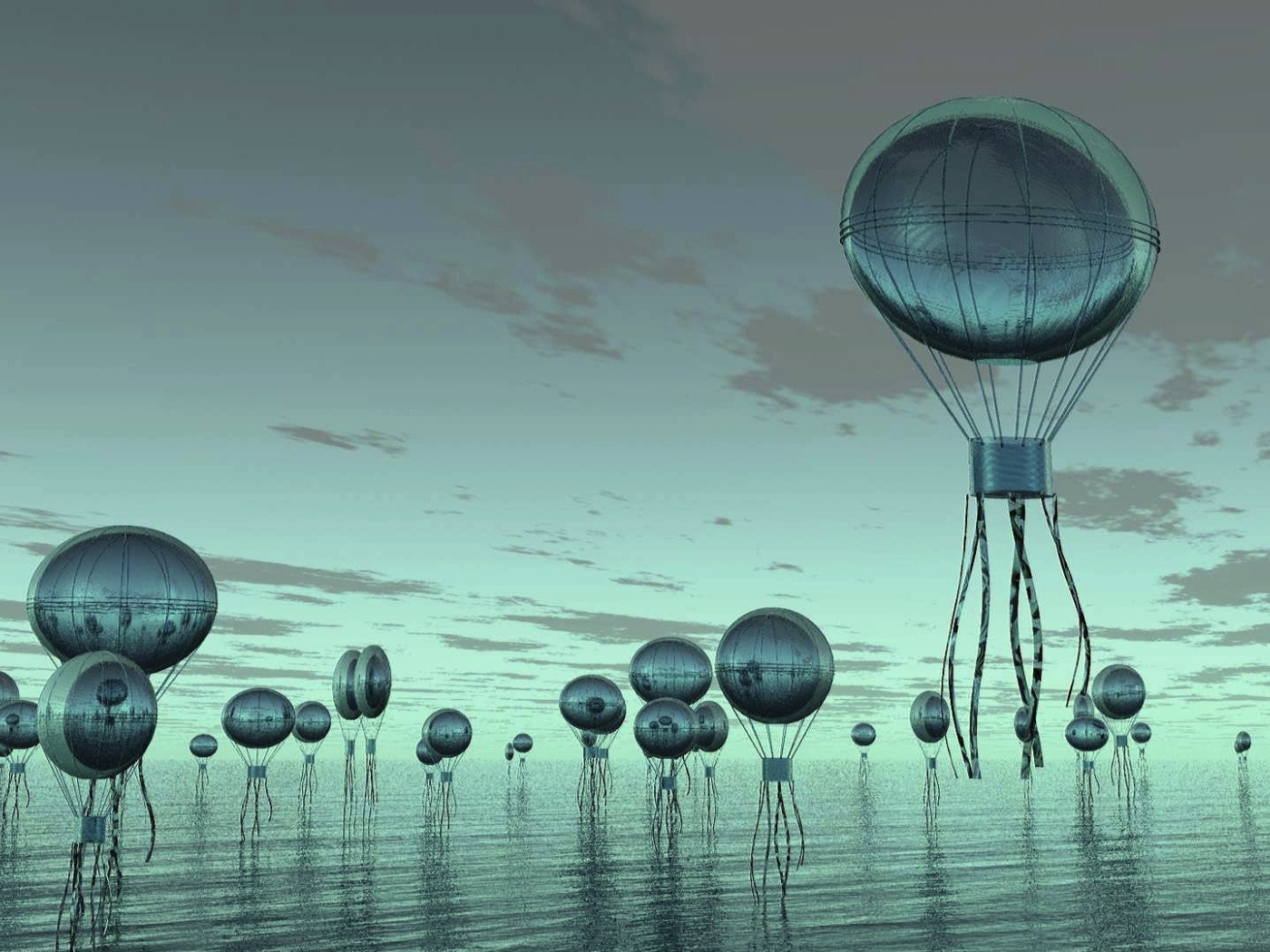 Фантастические летающие медузы