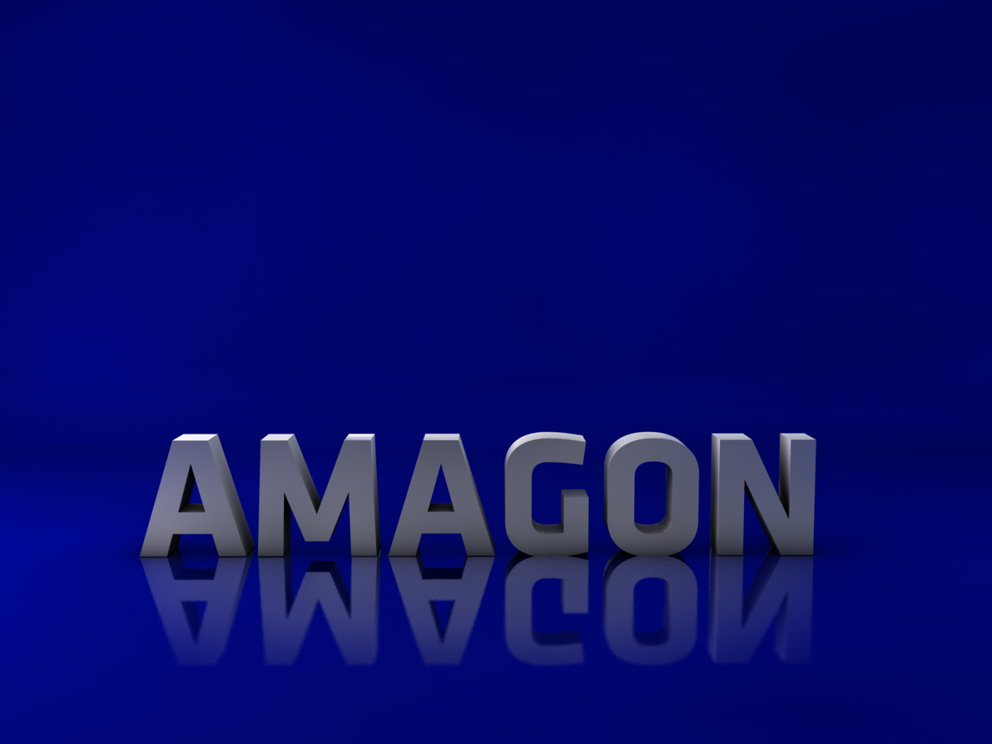 Серые буквы на голубом фоне, 3Д модель