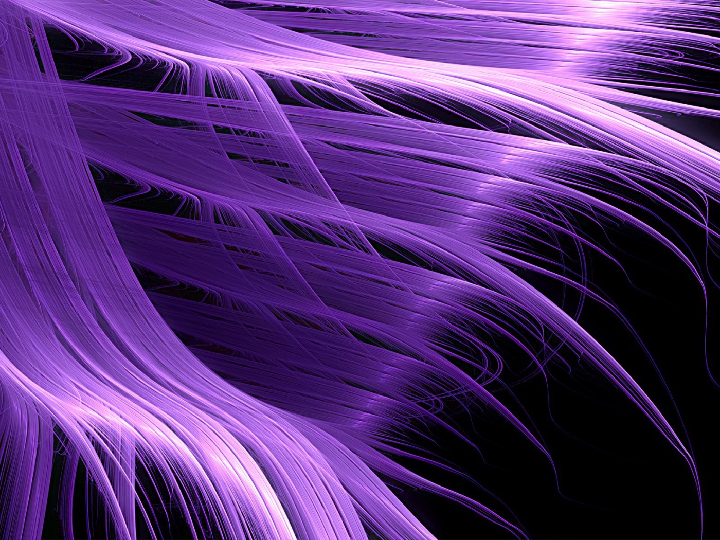 Фиолетовые абстрактные волны