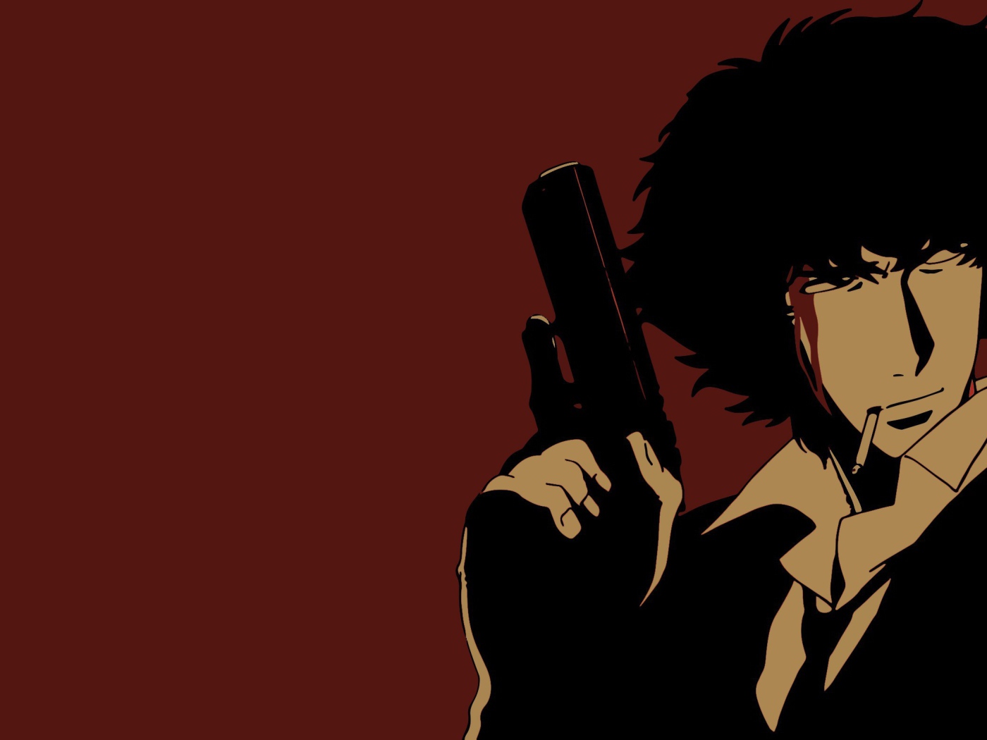 Мужчина с пистолетом, аниме Ковбой Бибоп