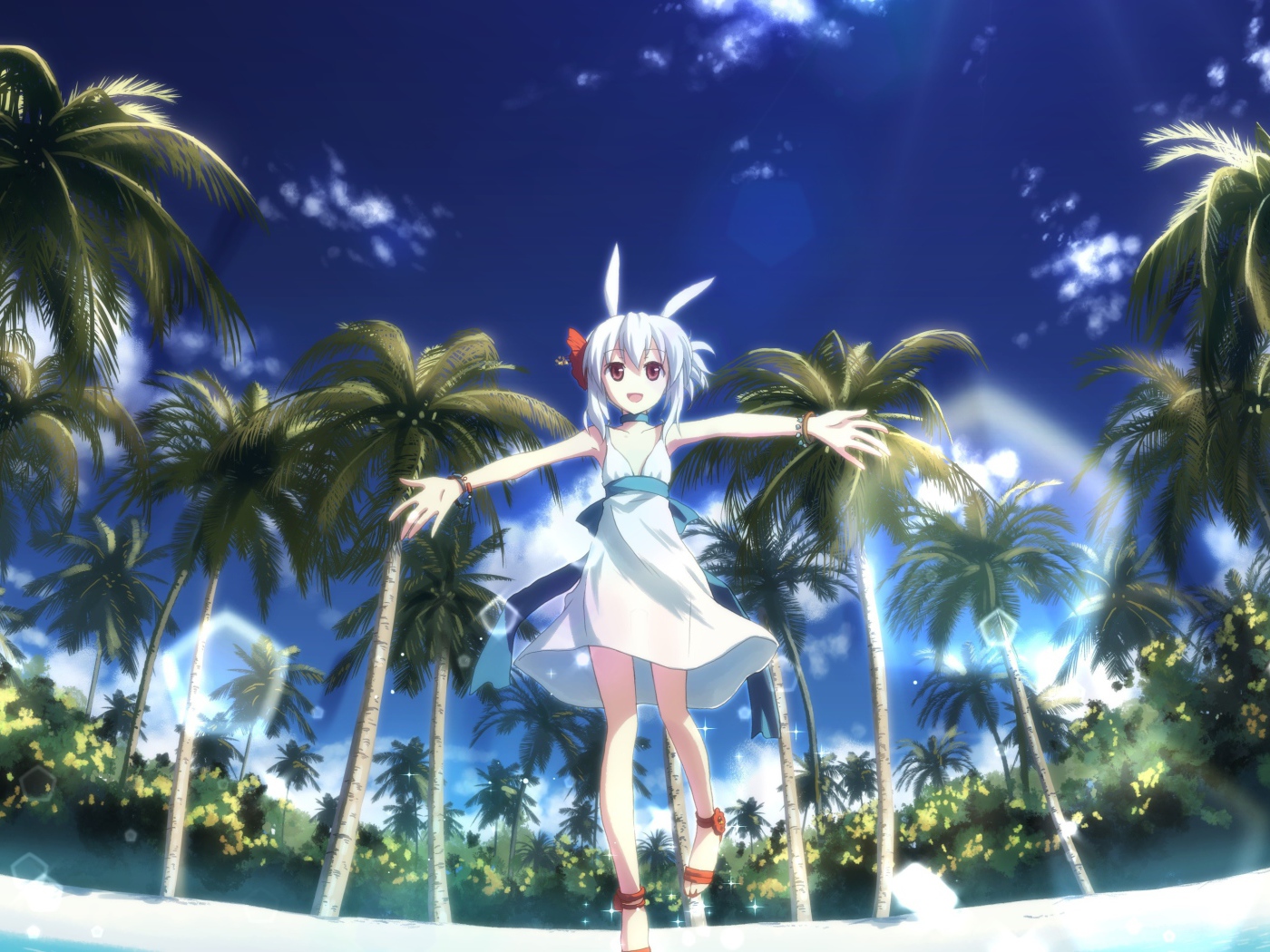 Девушка в аниме DJ Max