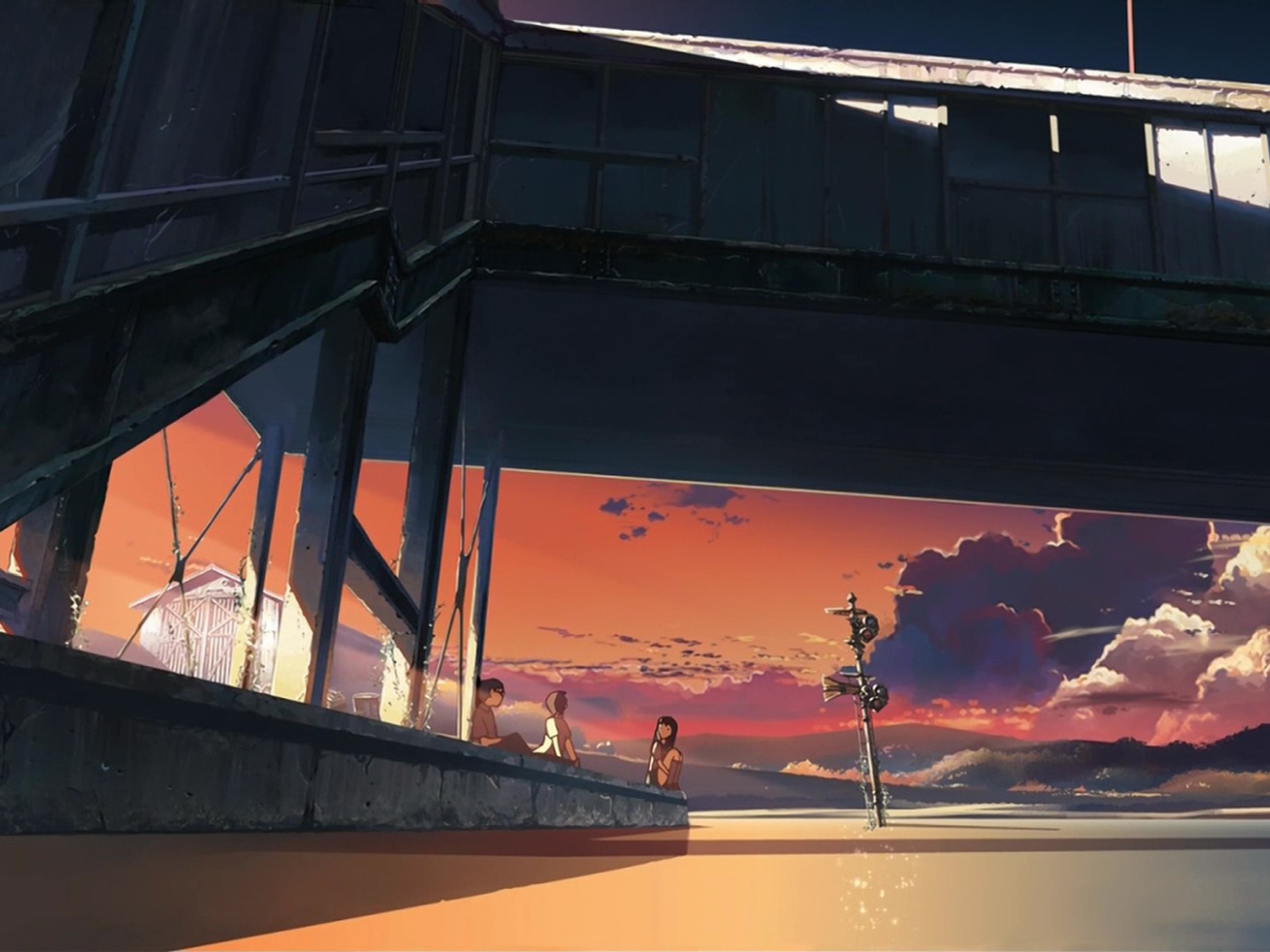 Мир аниме За облаками