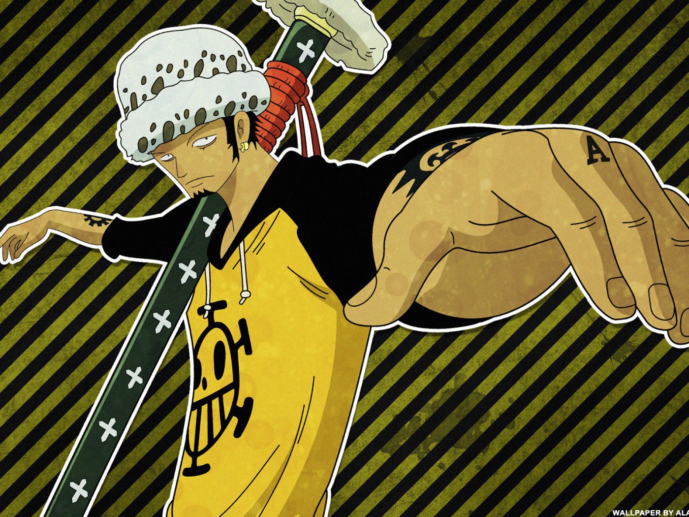 Персонаж аниме Большой куш Трафальгар Лау