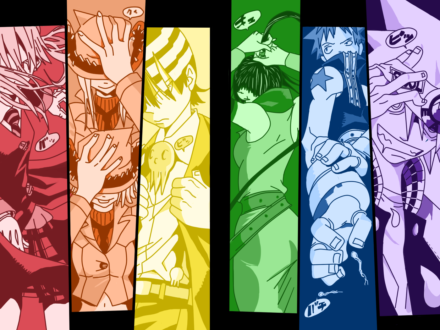 Герои аниме Пожиратель душ