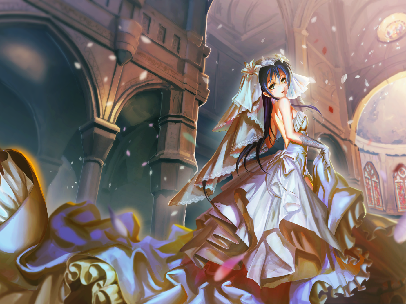 Невеста в церкви, аниме Love Live