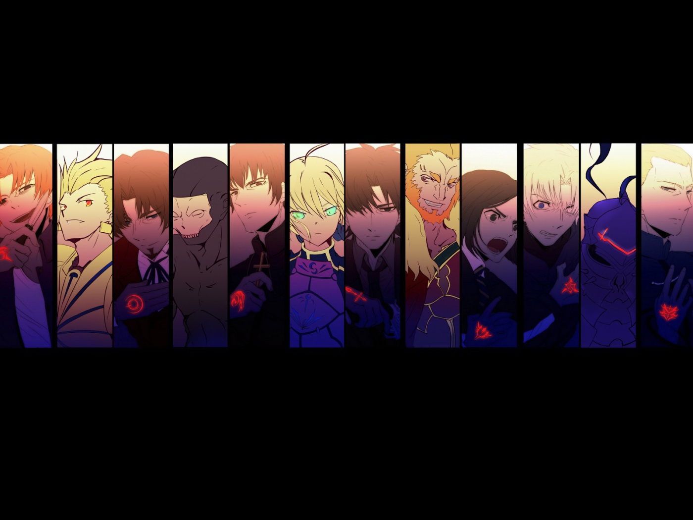 Персонажи аниме Fate-Zero