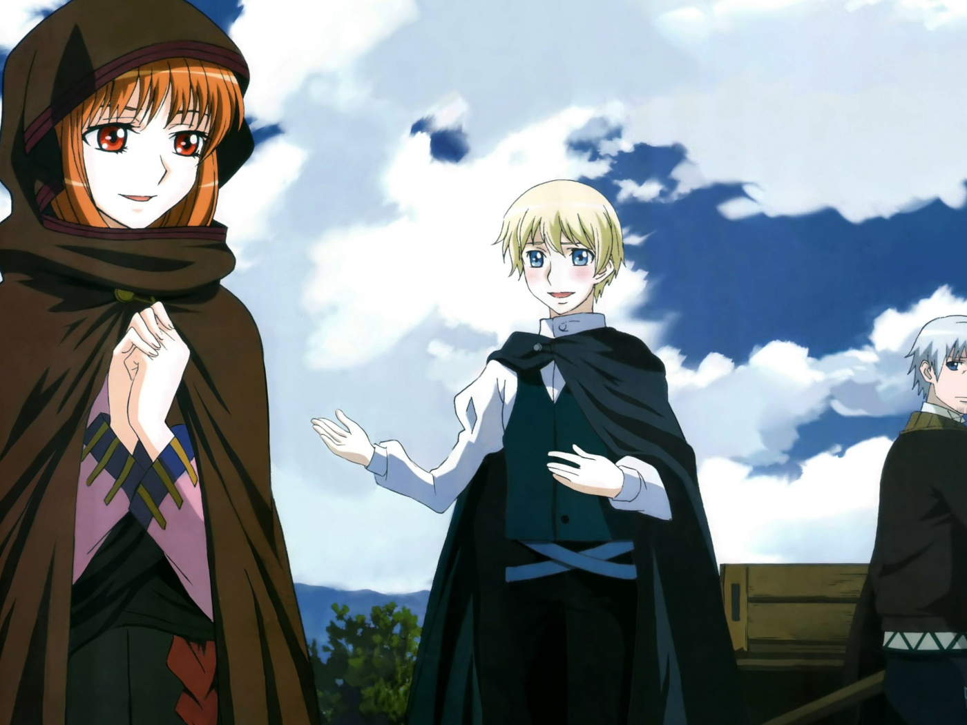 Персонажи аниме Волчица и пряности