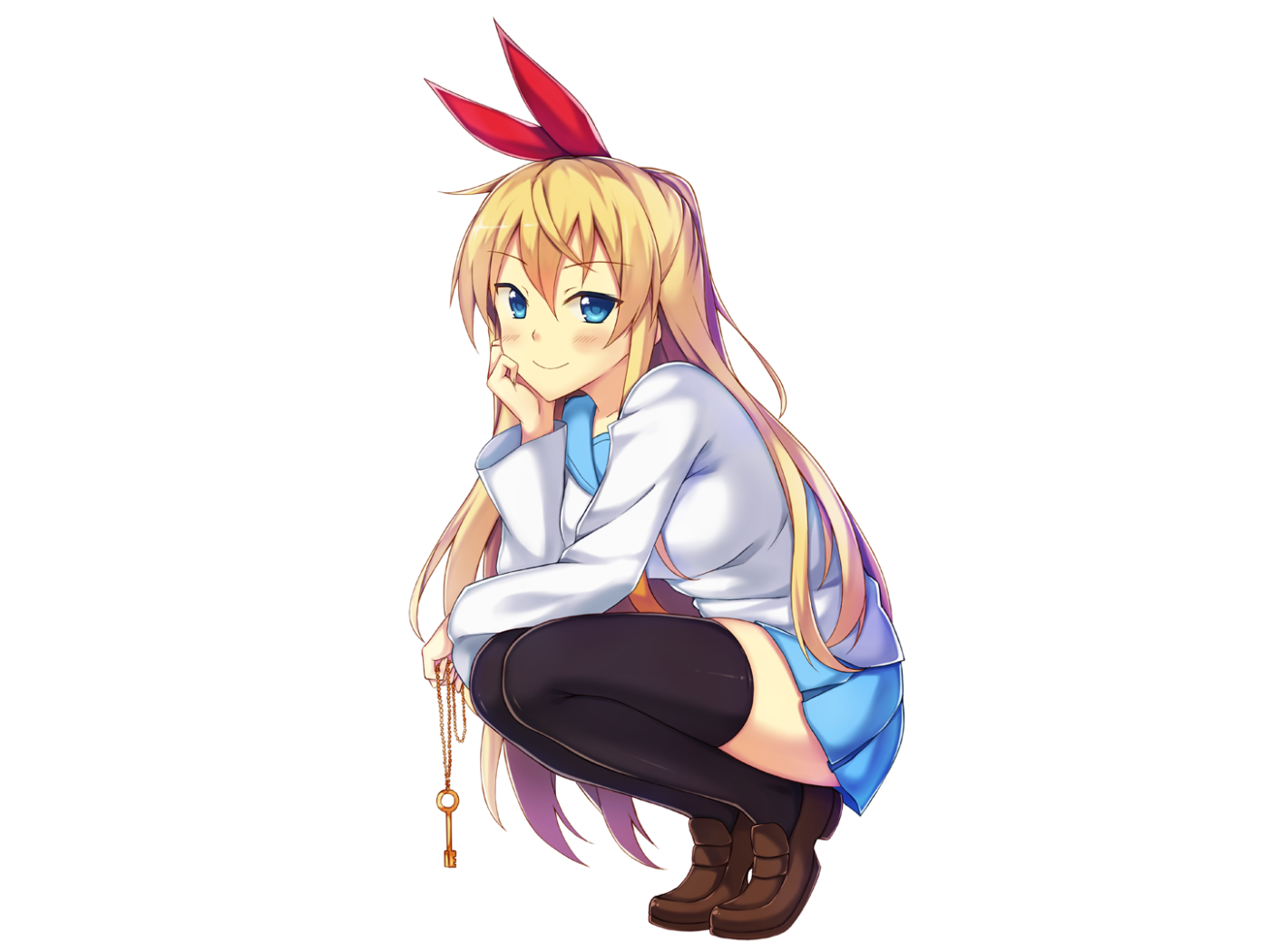 Милая девушка аниме Притворная любовь