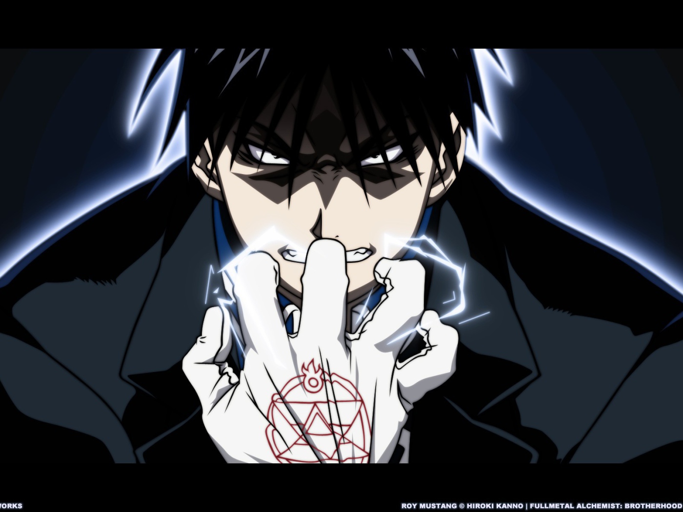 Темный герой аниме Стальной алхимик