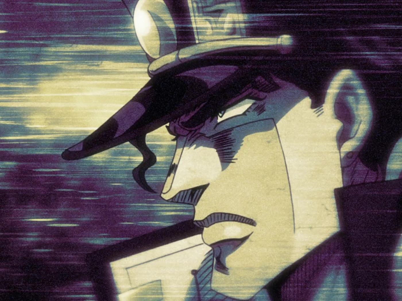 Джотаро в аниме Приключения Джоджо