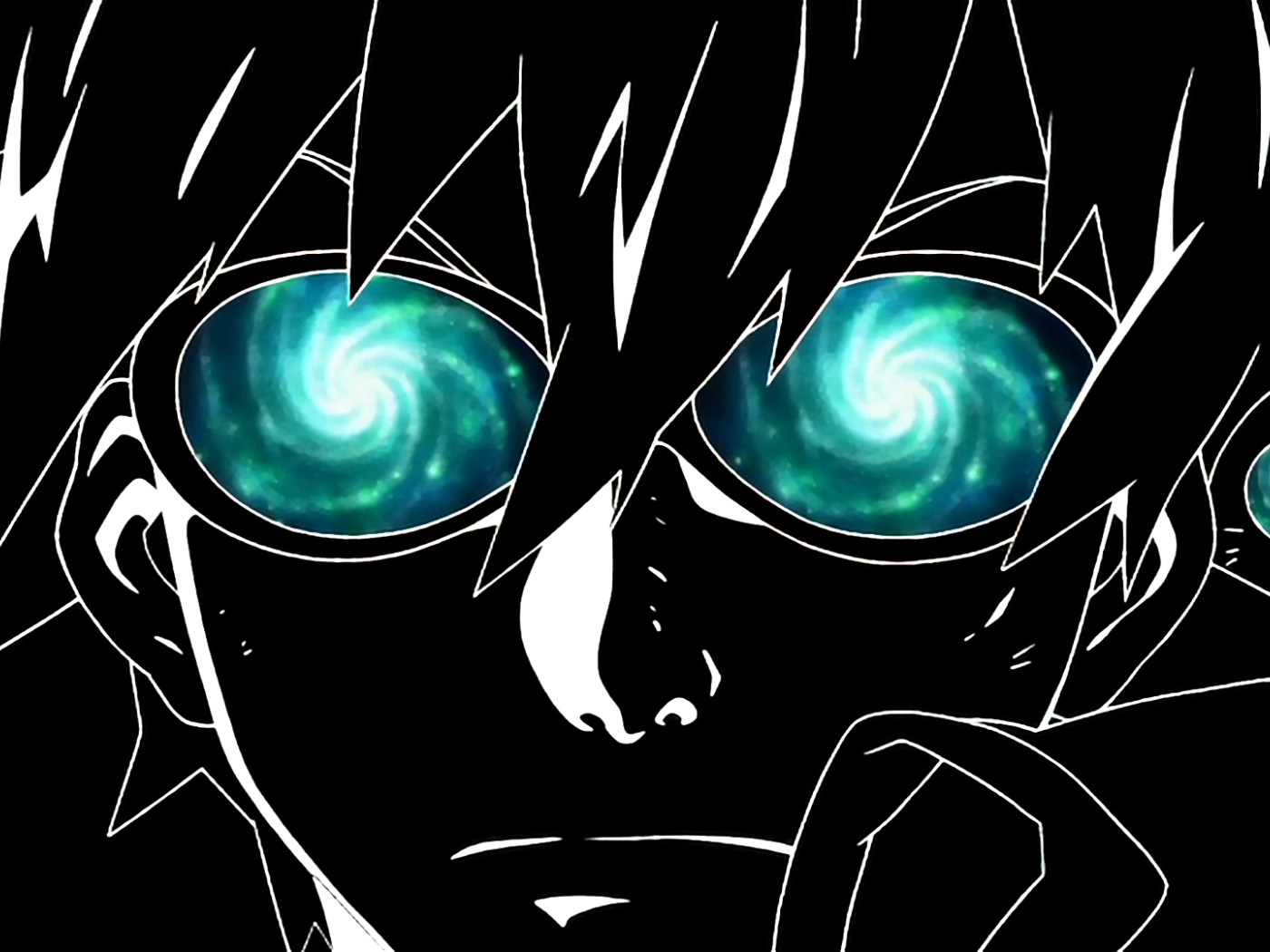 Глаза персонажа аниме Тэнгэн Топпа Гуррен-Лаганн