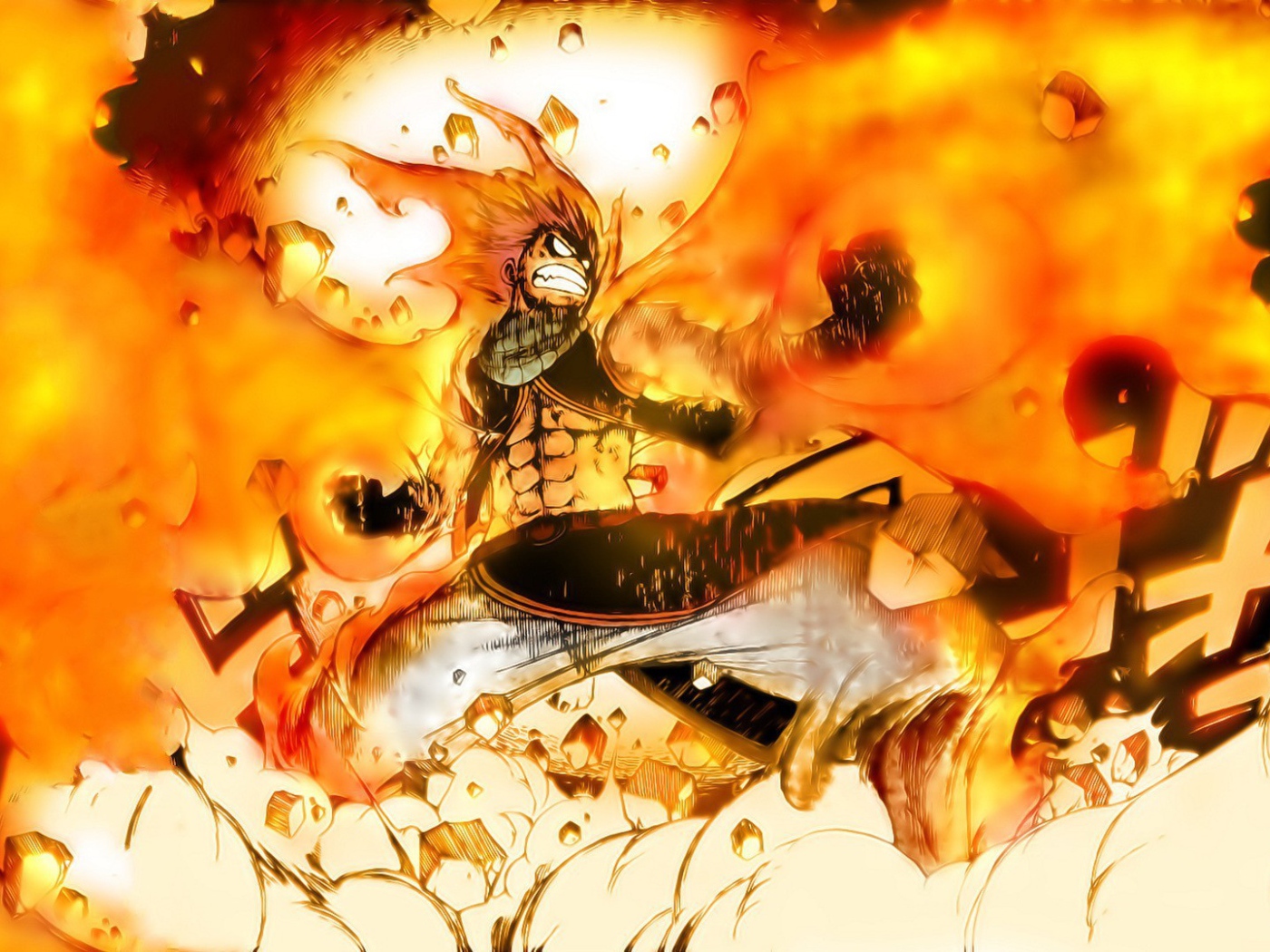 Огненный демон в аниме Сказка о хвосте феи