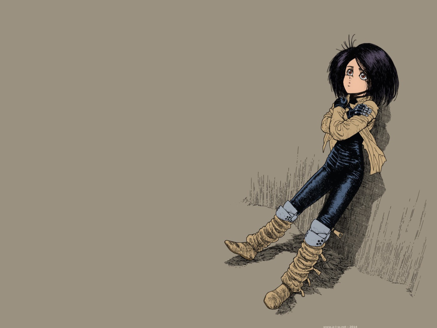 Галли из аниме Battle Angel Alita