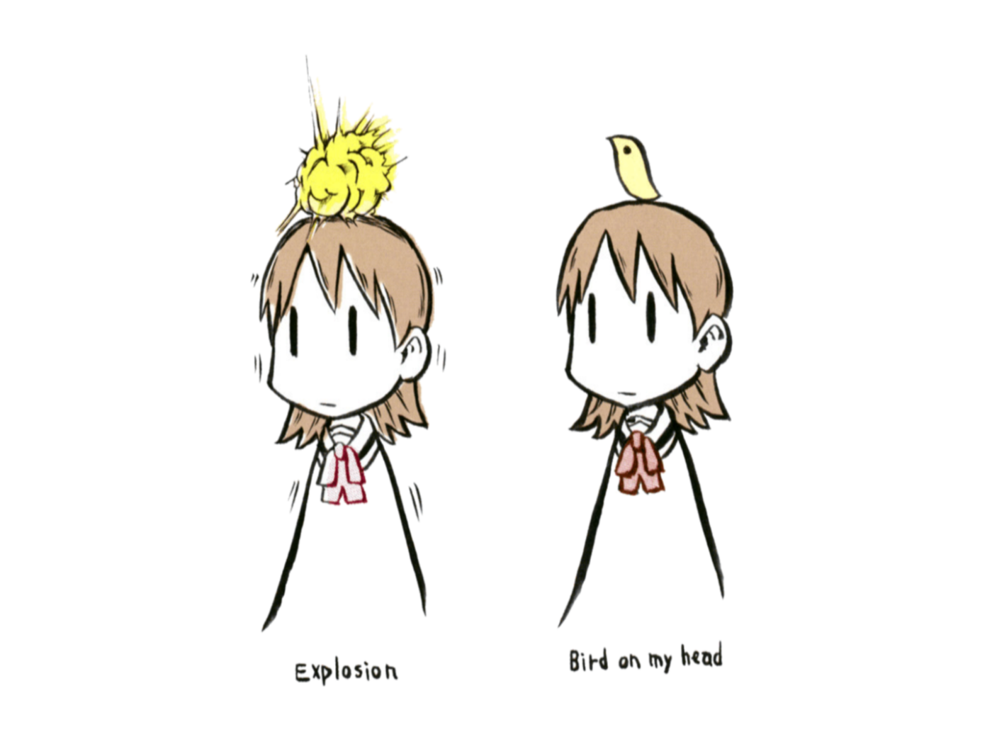 Девочки из аниме Нитидзё