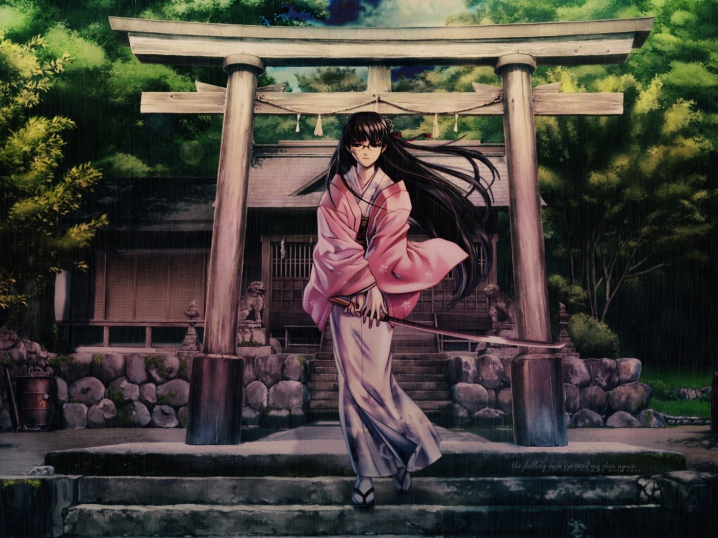 Девушка с катаной, аниме Пираты «Чёрной лагуны»