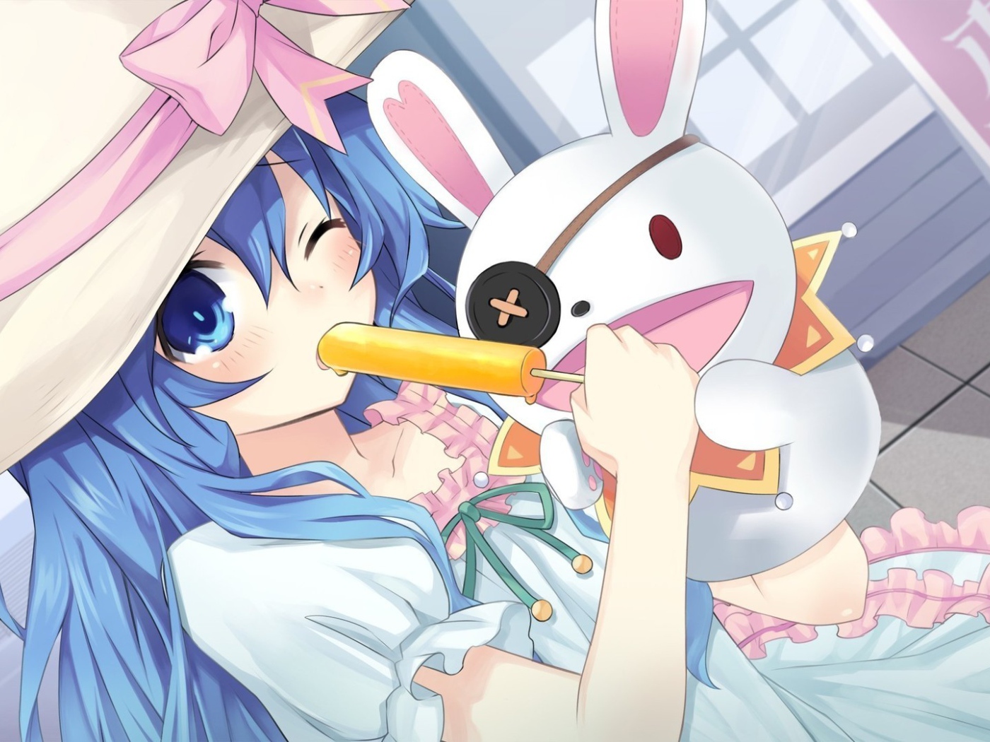 Девочка с игрушкой, аниме Date A Live
