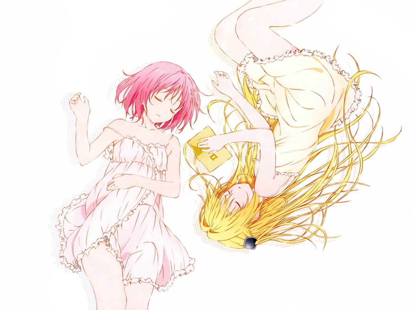 Золотой мрак в аниме Любовь и прочие неприятности