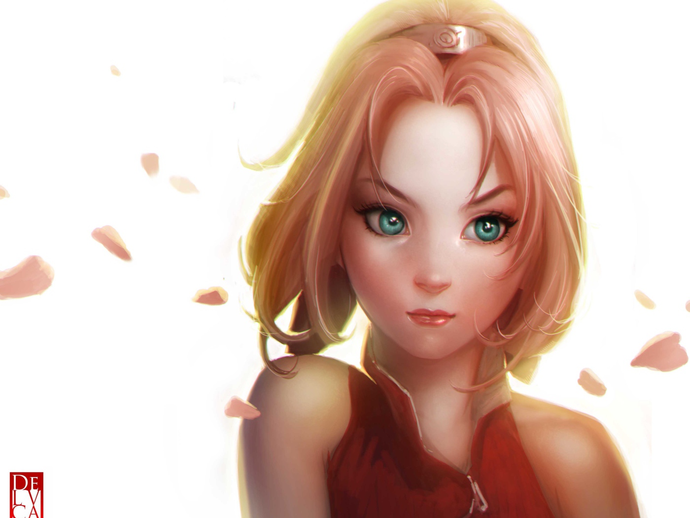 Зеленоглазая героиня аниме Сакура Харуно