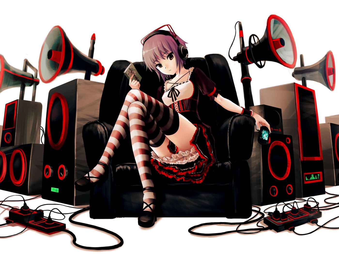 Харухи Судзумия из аниме любит музыку