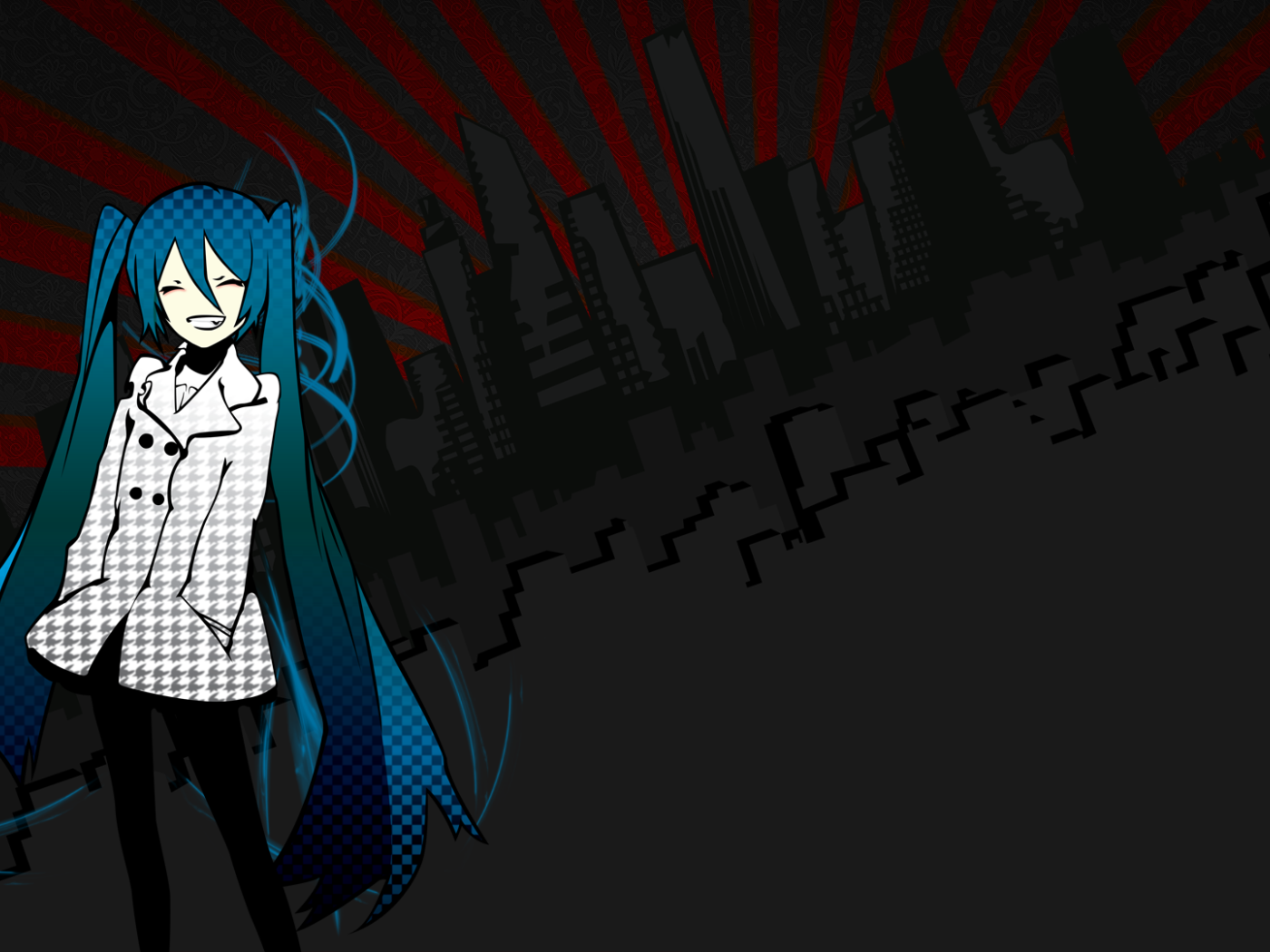 Синеволосая Хатсунэ Мику, аниме