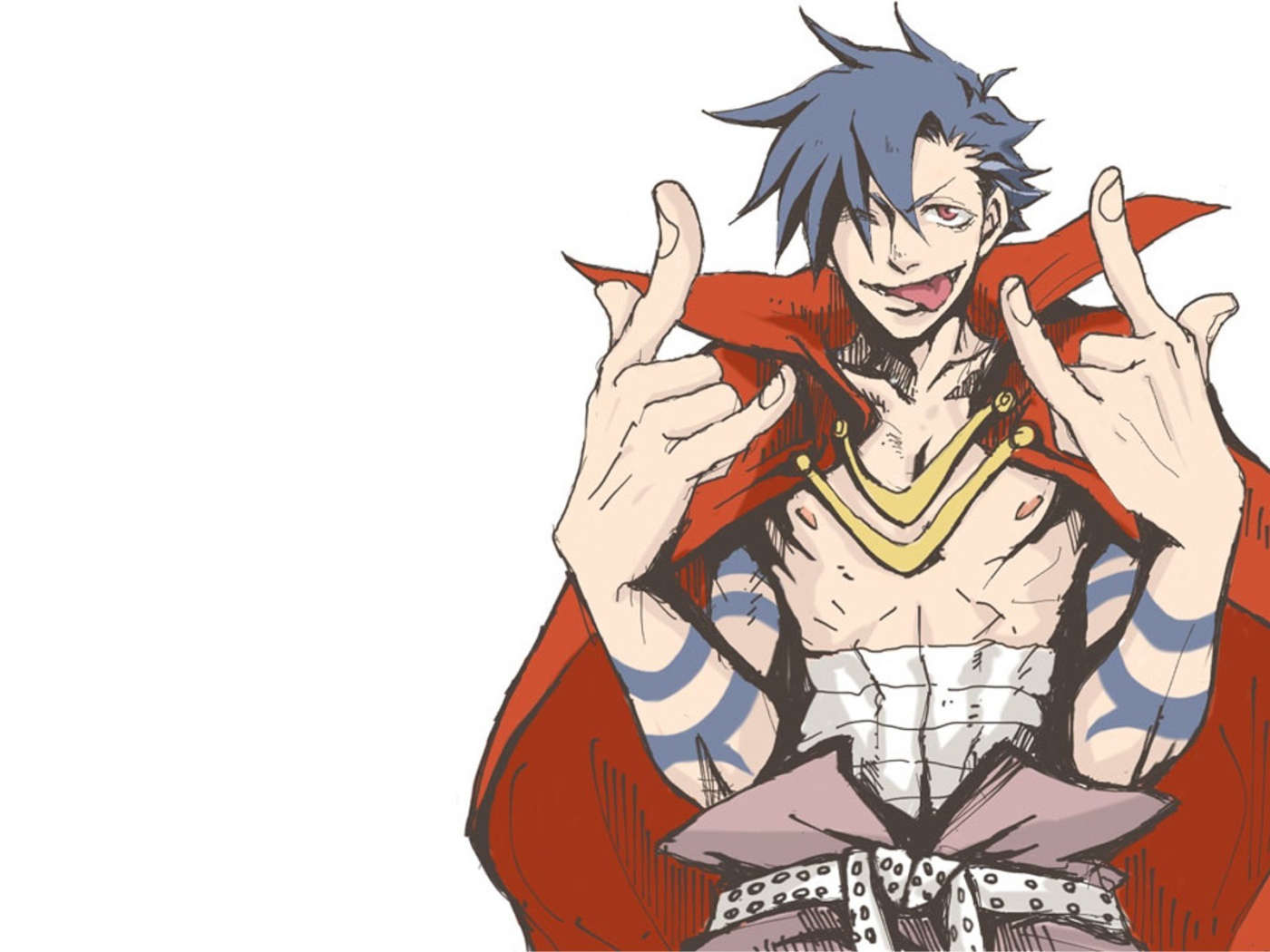 Герой аниме Гуррен-Лаганн