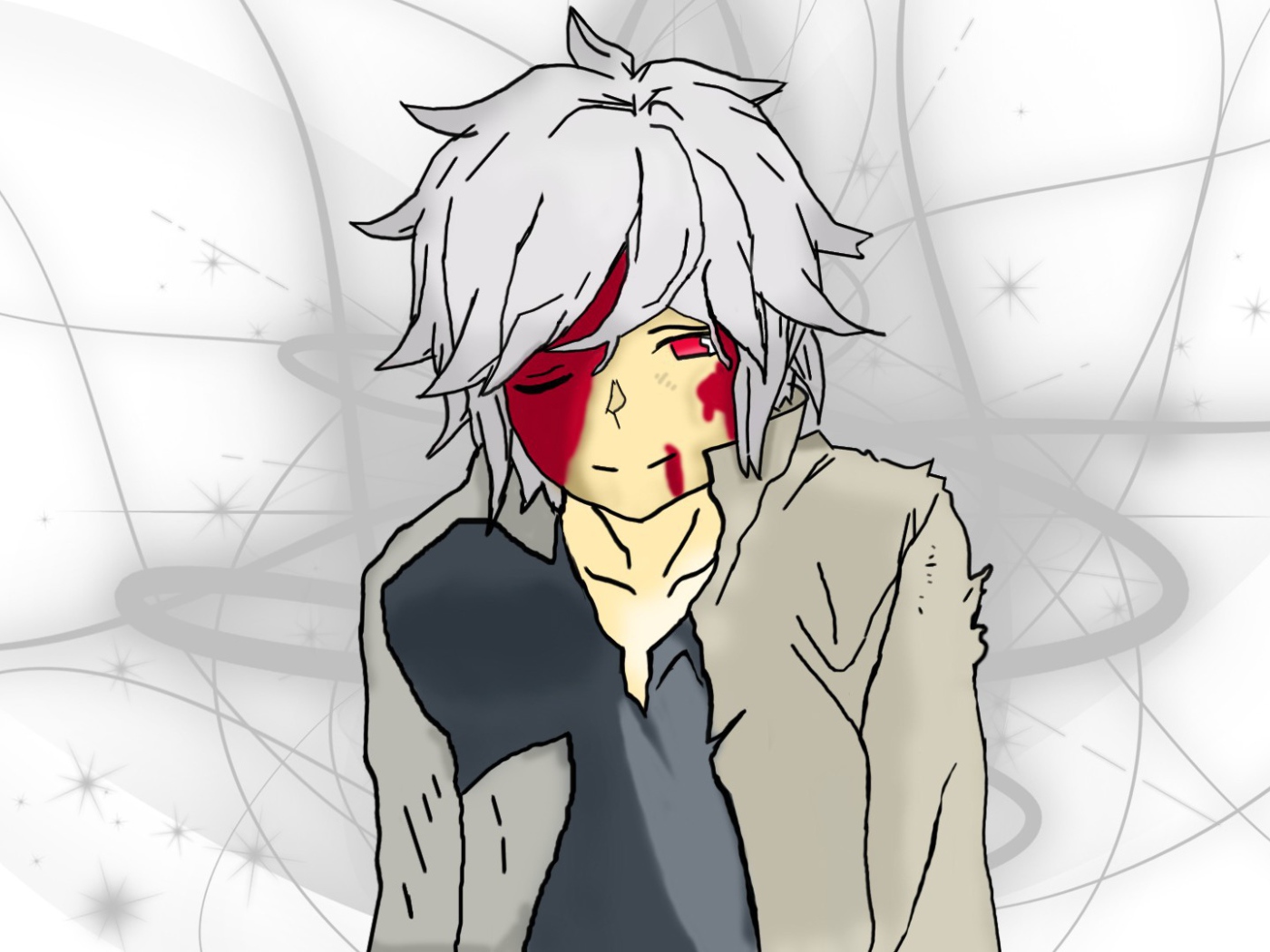 Парень из аниме Может, я встречу тебя в подземелье