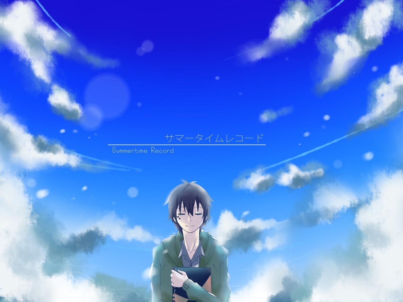 Парень на фоне неба, Kagerou Project аниме