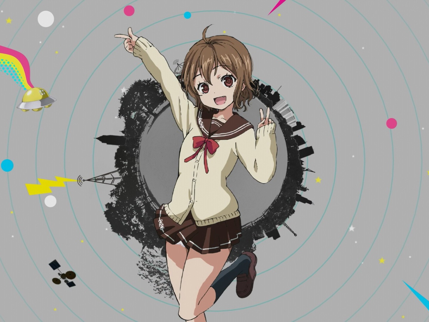 Манга аниме Моя кузина - инопланетянка