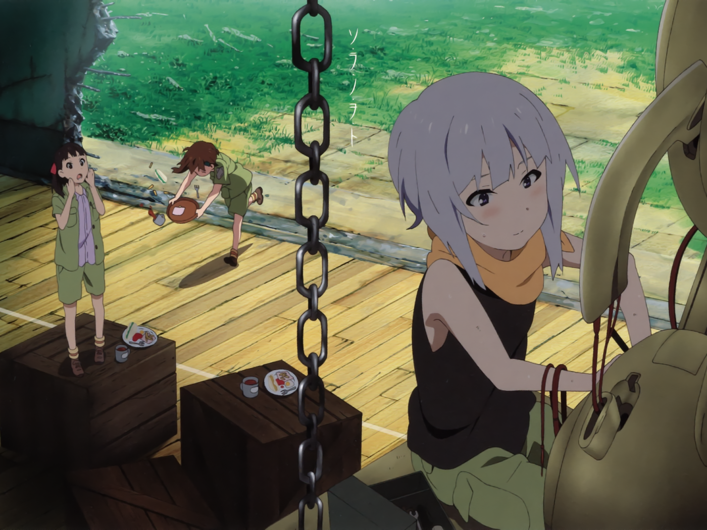 Манга аниме Звуки небес