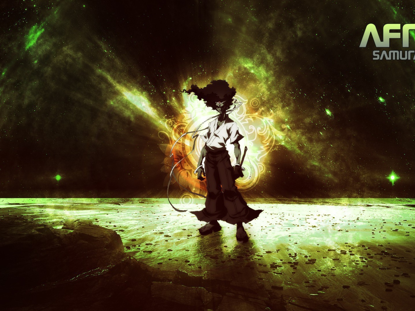 Манга аниме Афросамурай