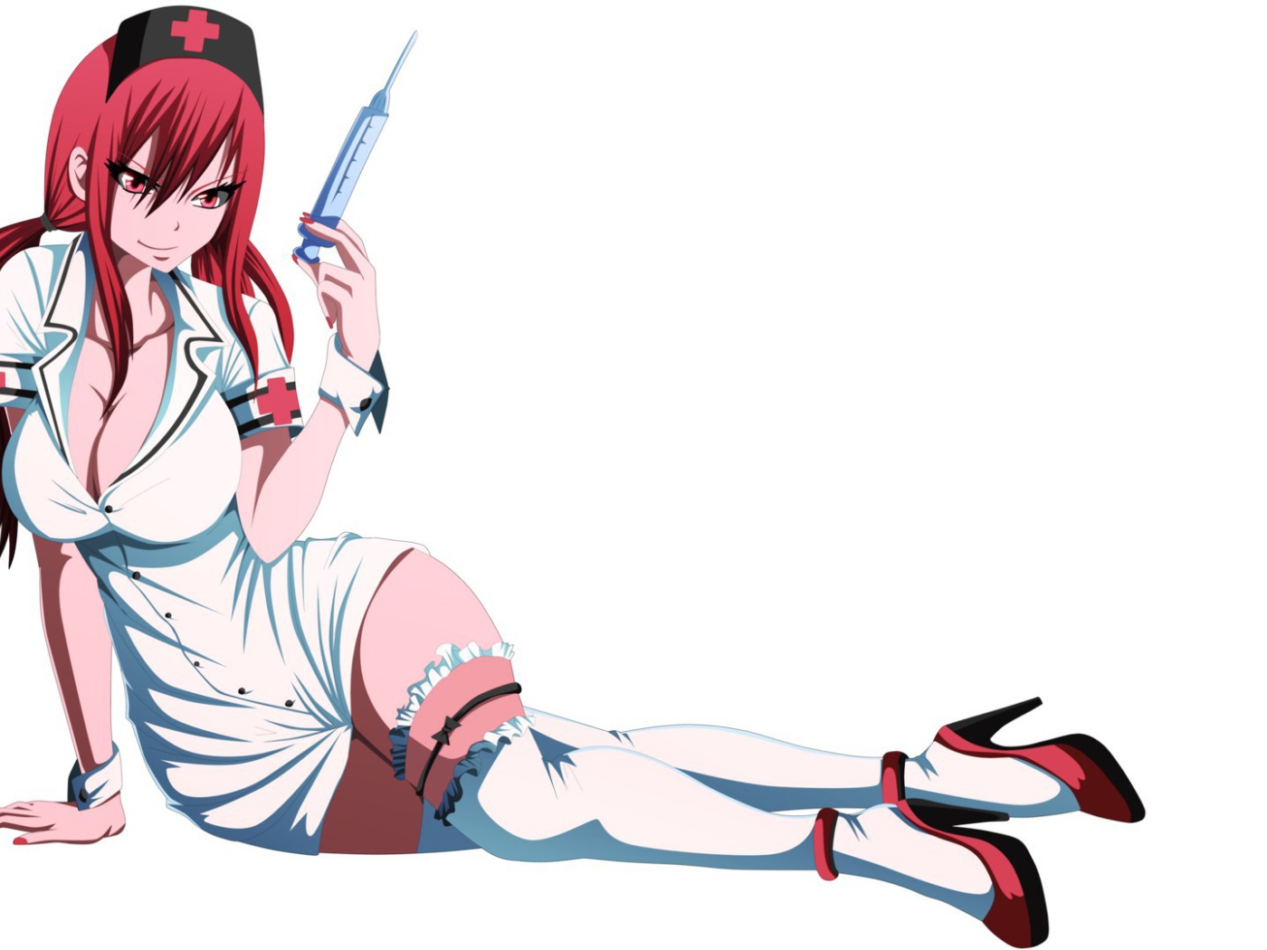 Медсестра из аниме Сказка о хвосте феи