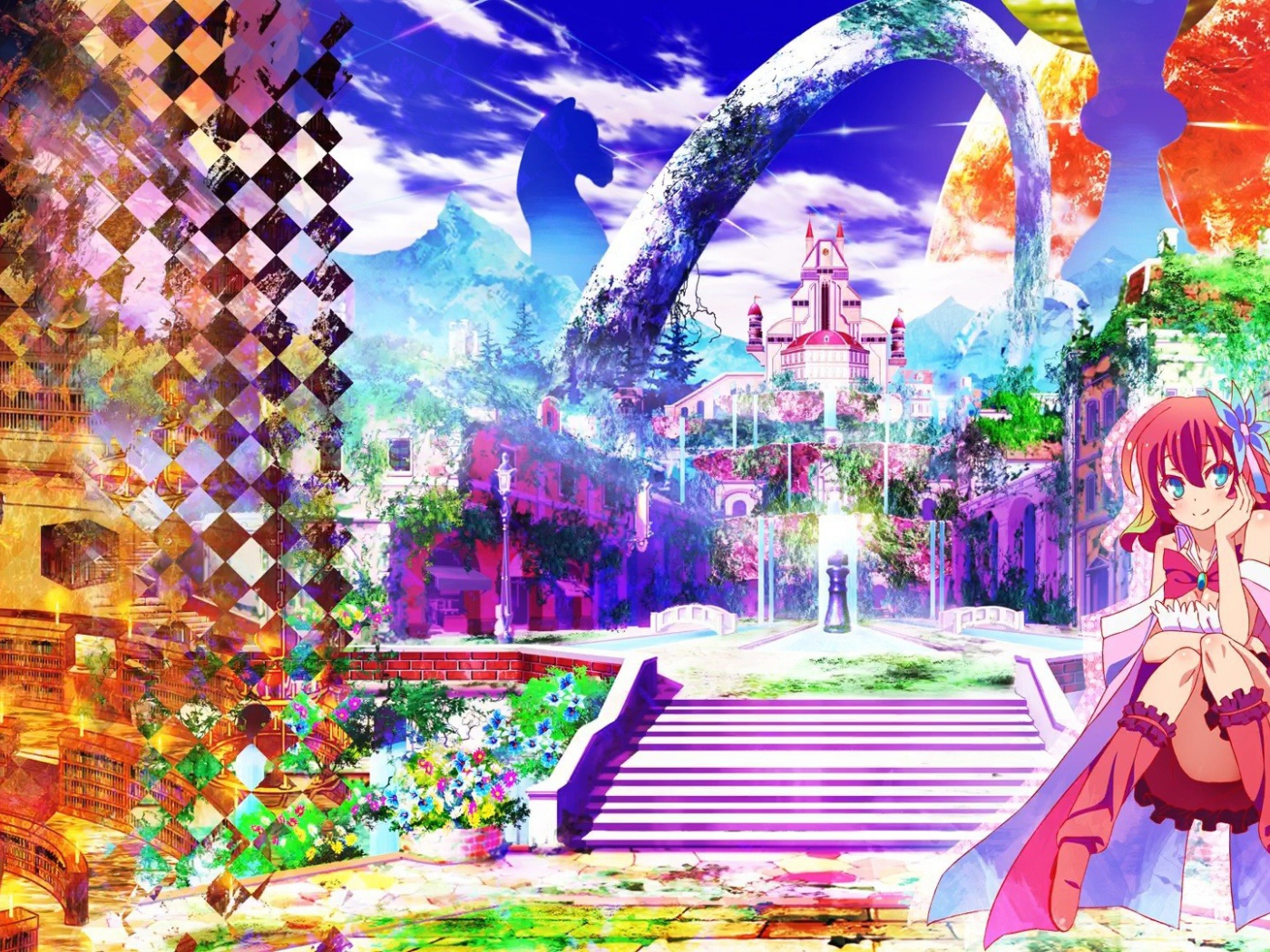 Парк в аниме Игра на выживание