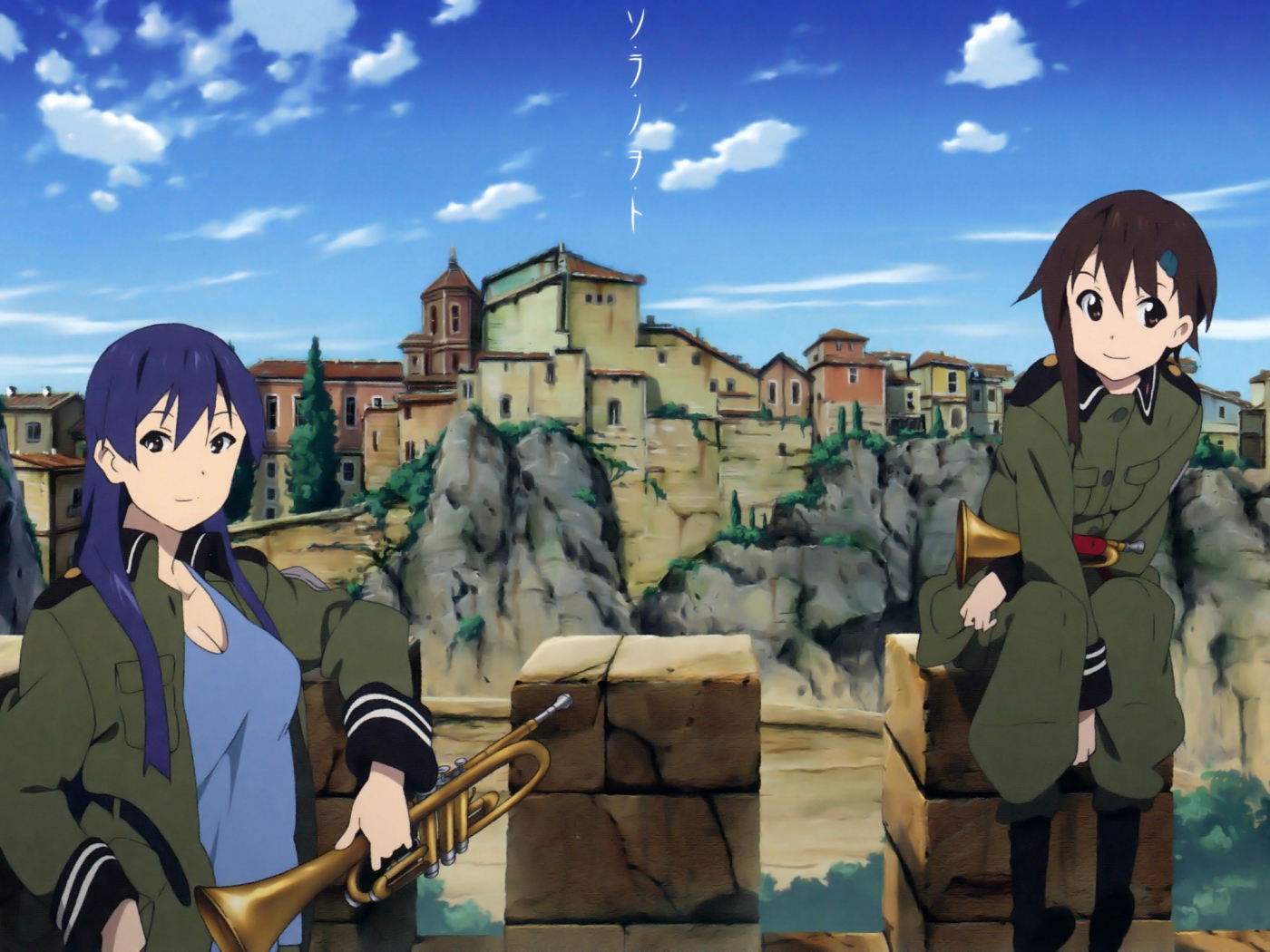 Люди в аниме Звуки небес