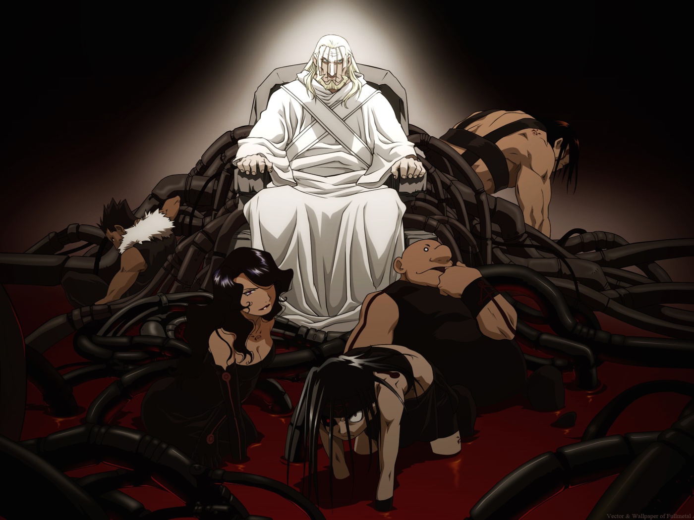 Могущественный маг в аниме Стальной алхимик