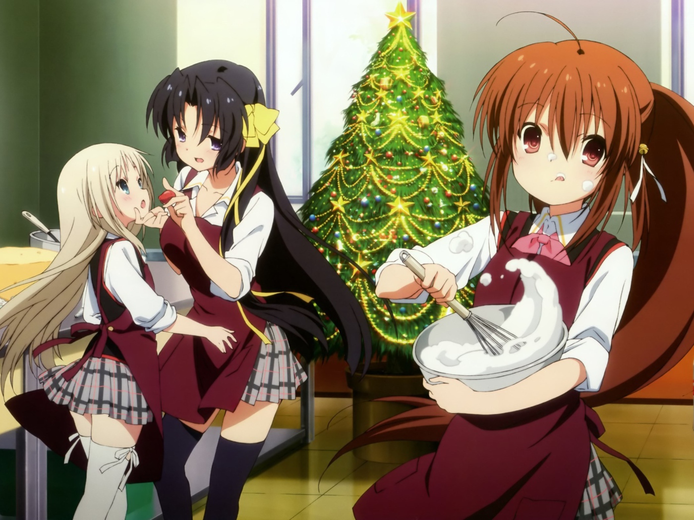 Подготовка к празднику в аниме Маленькие проказники