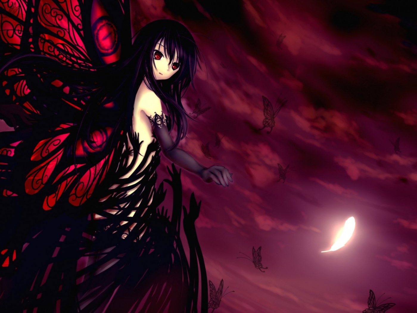 Принцесса бабочка из аниме