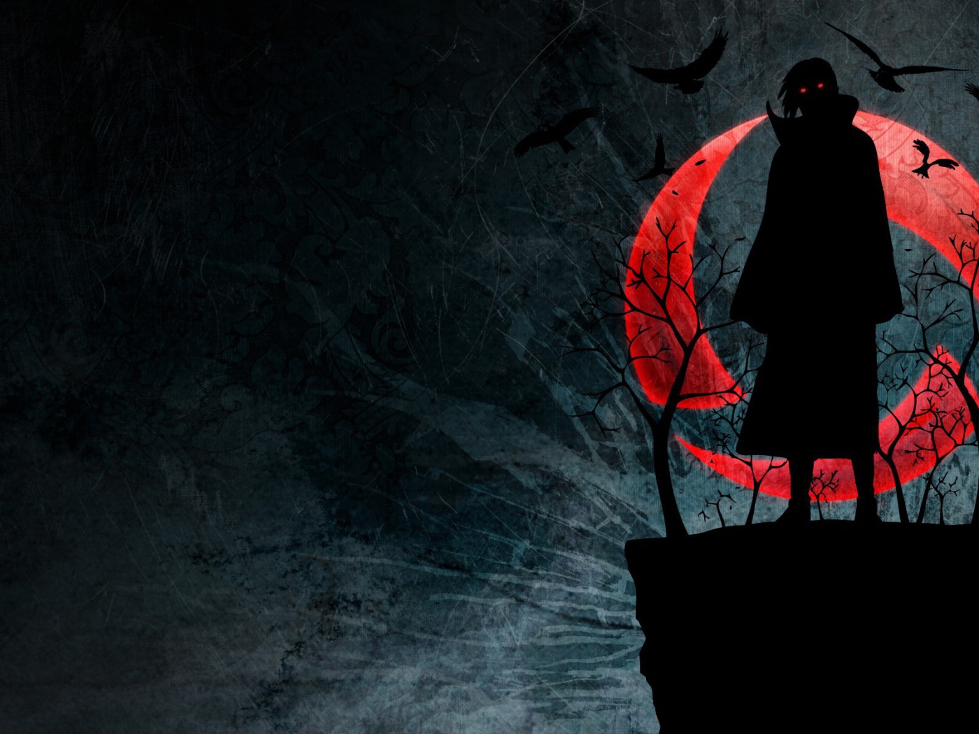 Глаз Шаринган в ночи, аниме