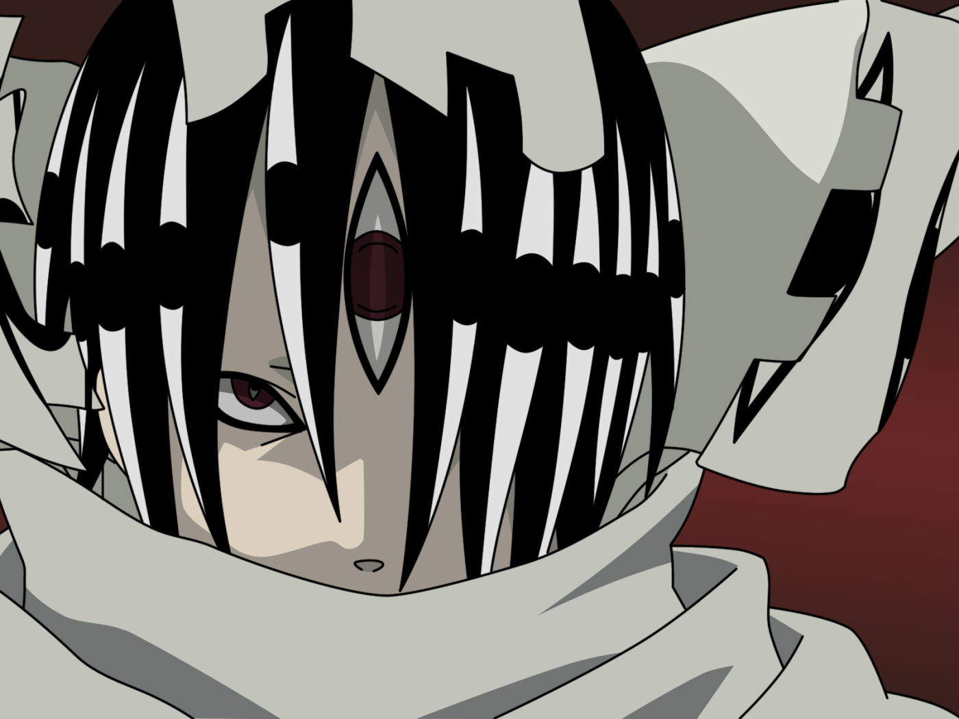 Темноволосый герой аниме Пожиратель душ