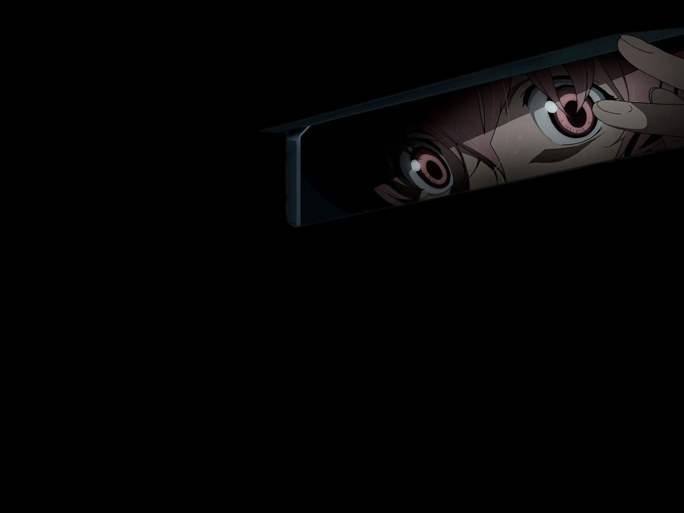 Глаза в зеркале, аниме Яндере