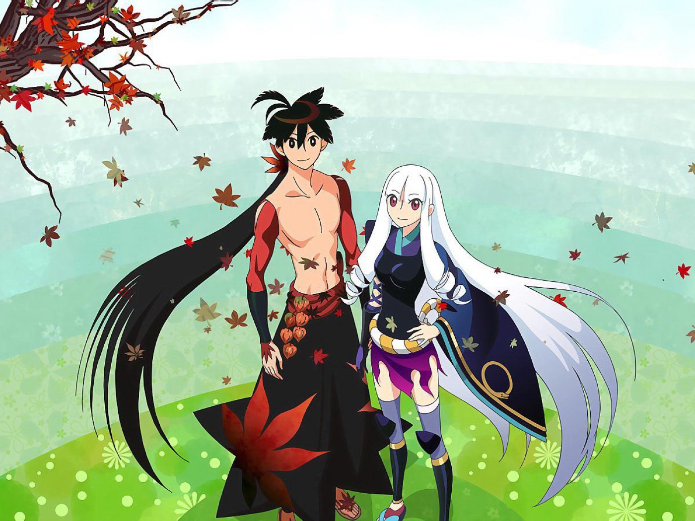 Главные герои аниме Истории мечей