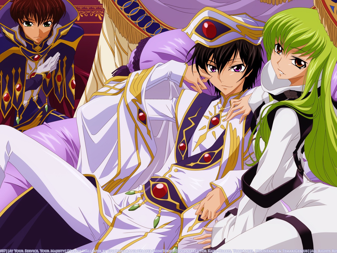 Принц и принцесса в аниме Code Geass