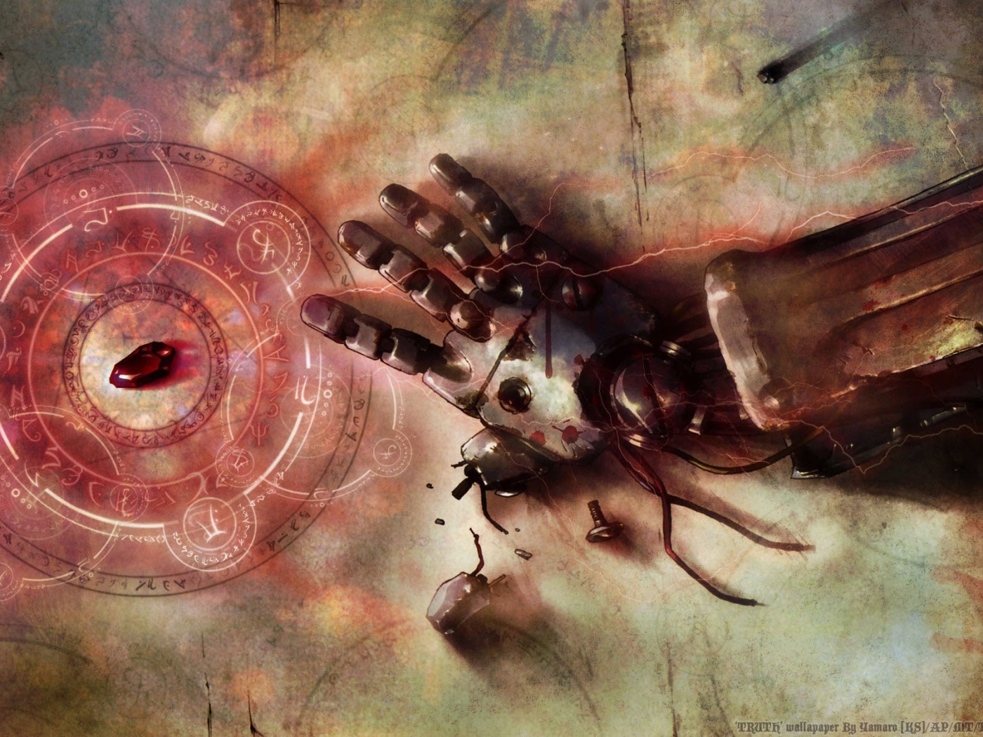 Рука робота, аниме Стальной алхимик