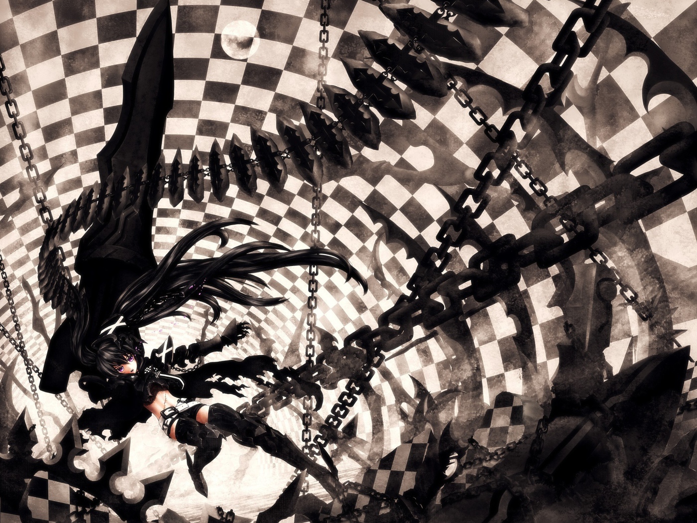 Сериал аниме Black Rock Shooter