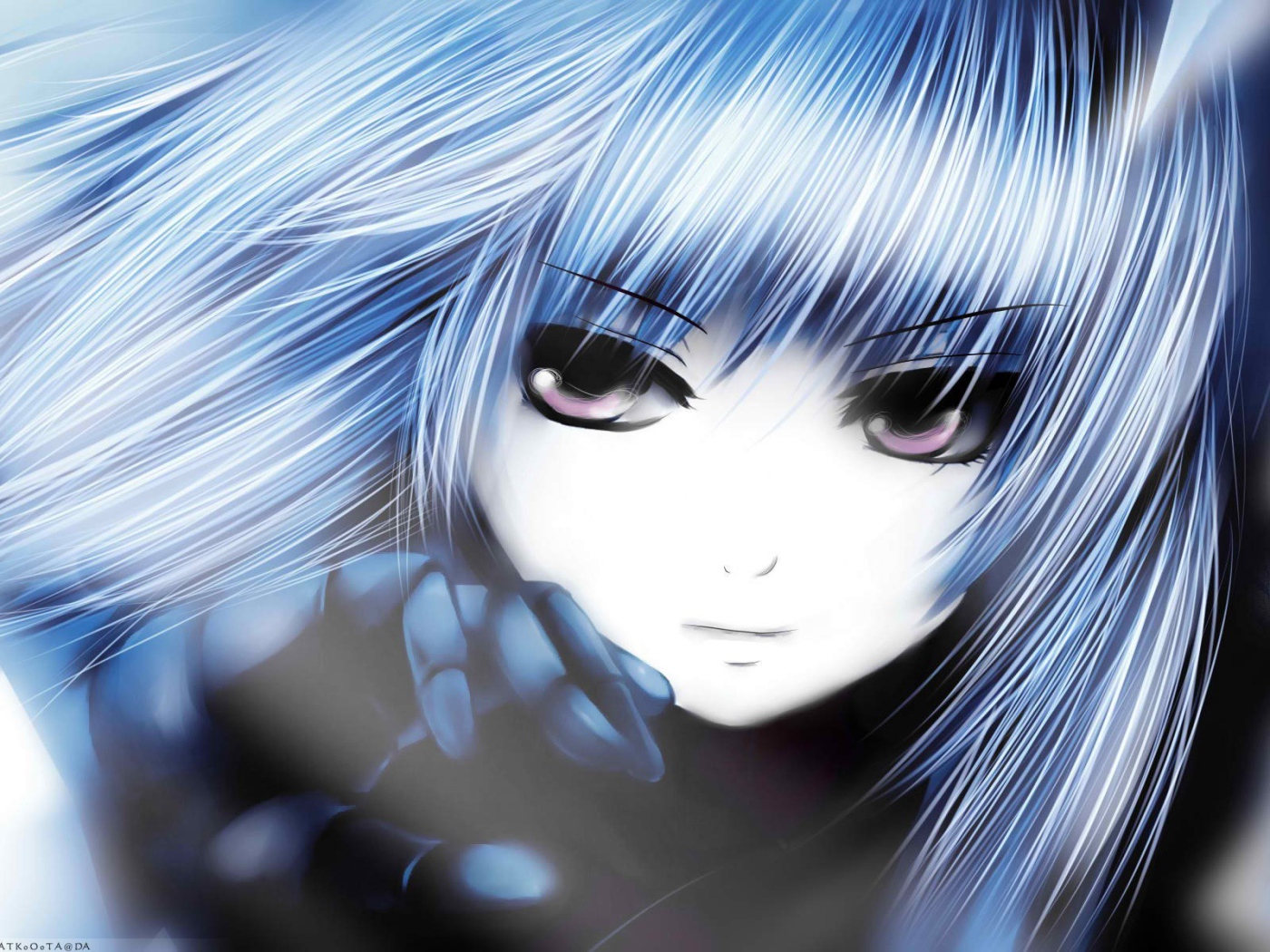 Работа аниме художника Coffee-Kizoku