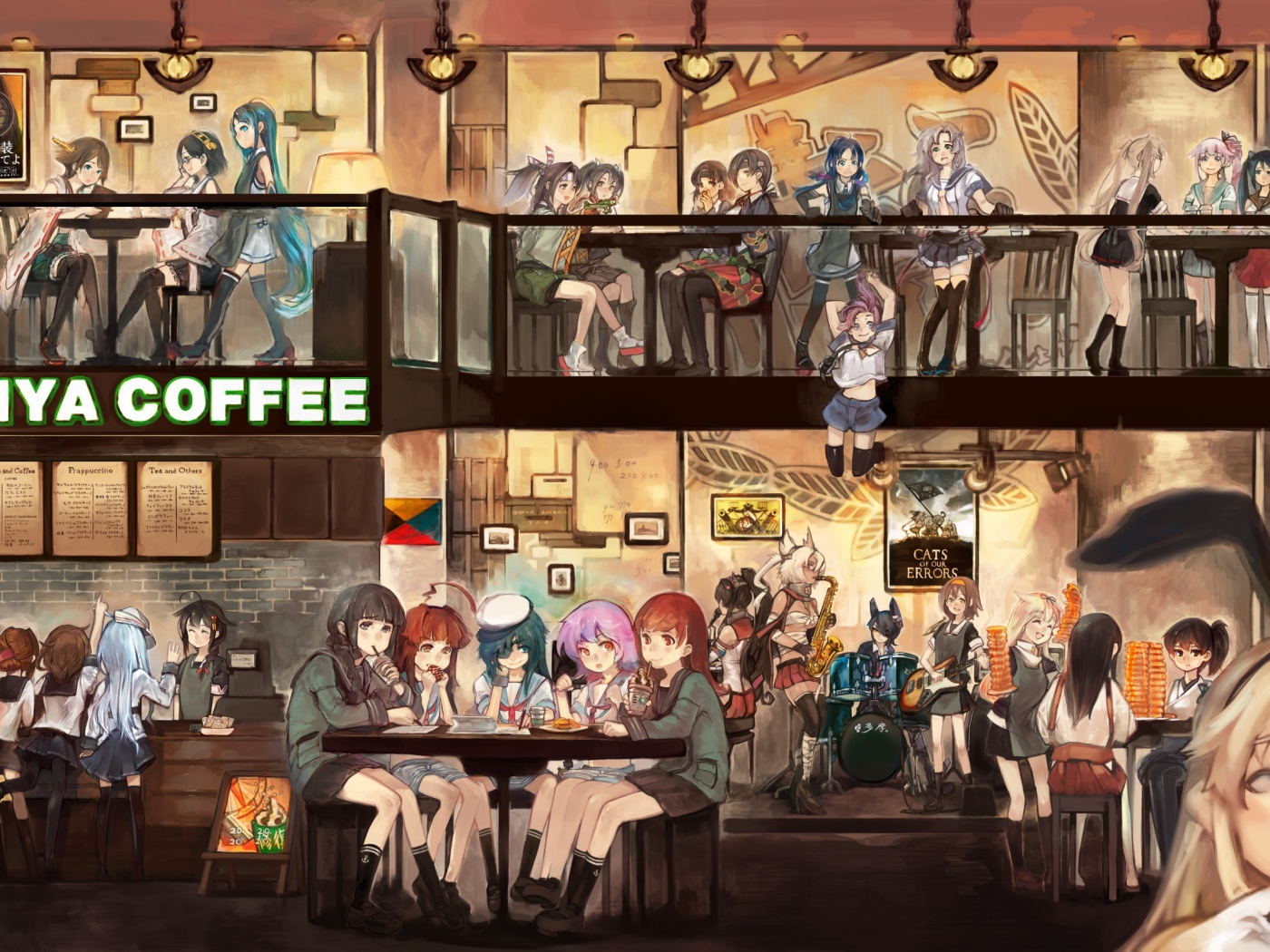 Мир аниме Kantai Collection