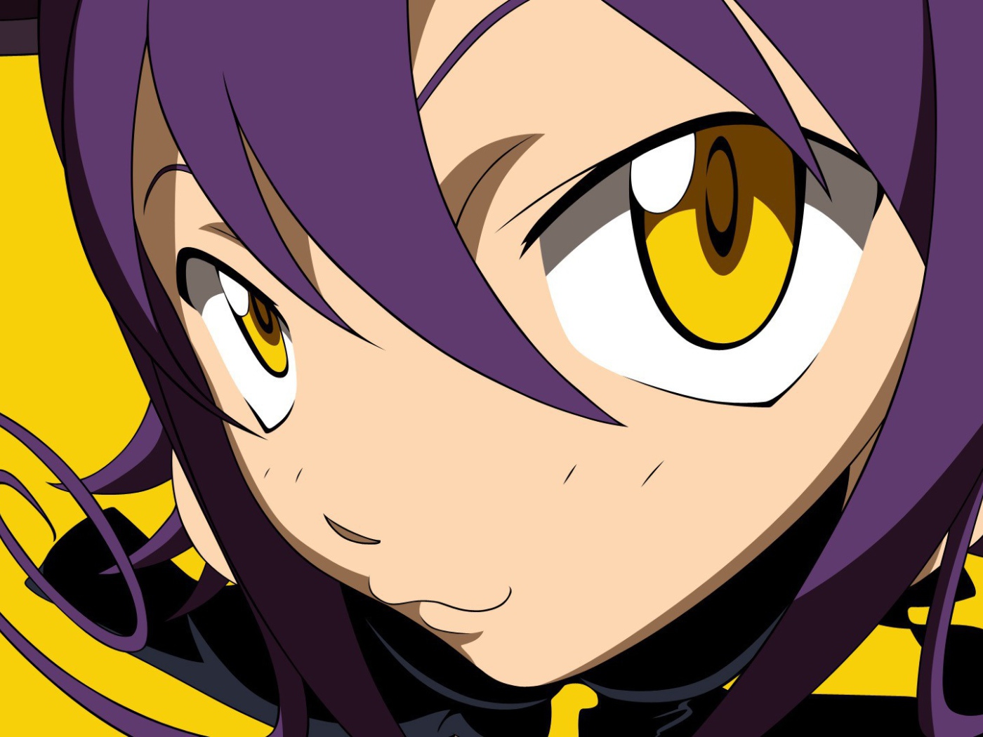 Желтоглазая героиня аниме Soul Eater