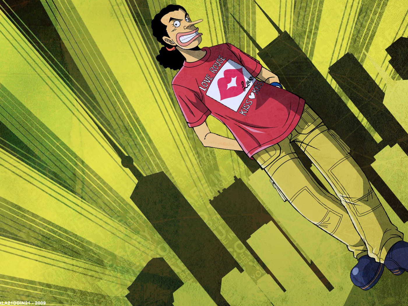 Юсуп из аниме Большой куш