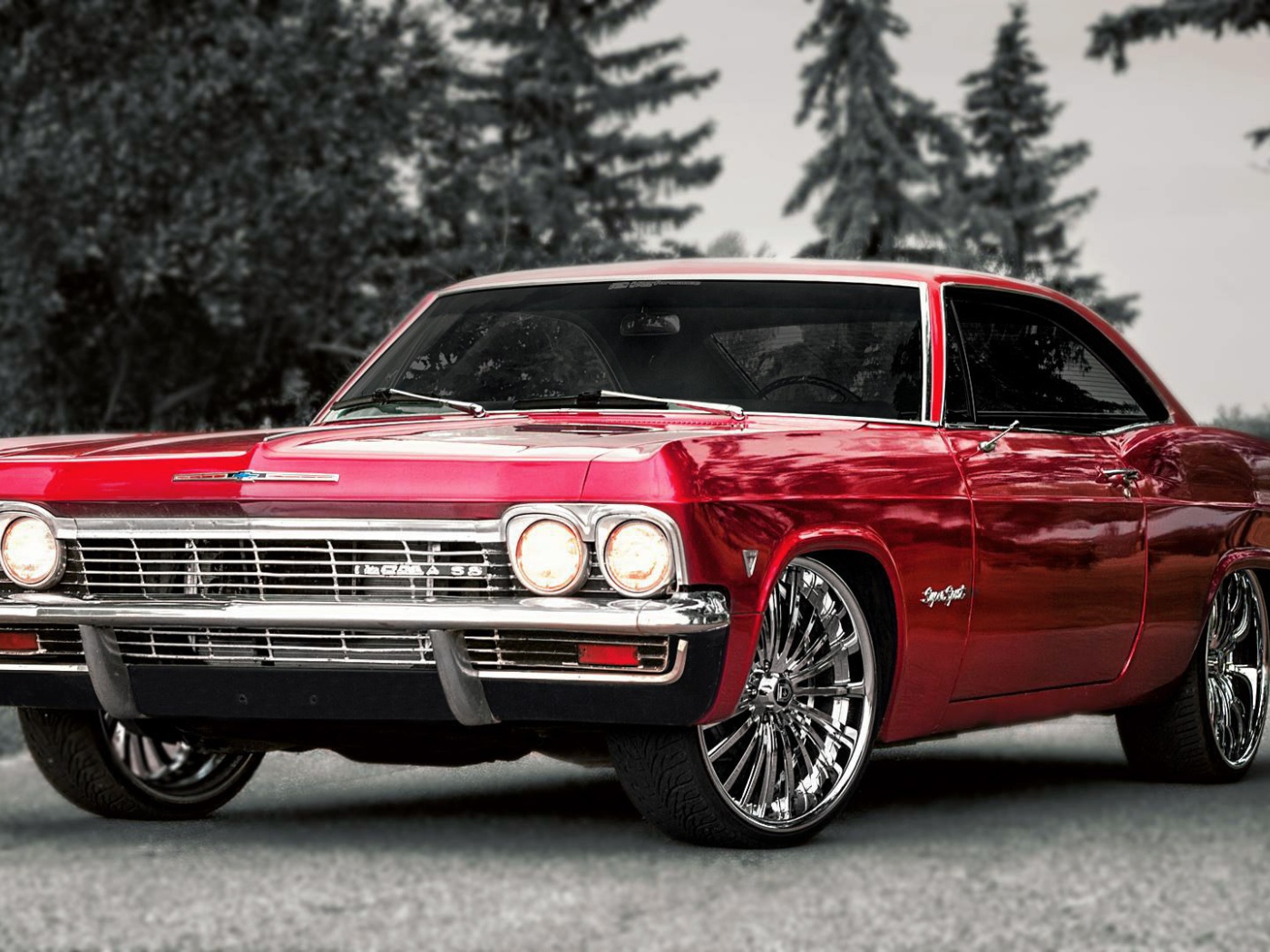 Классическая модель Chevrolet Impala SS
