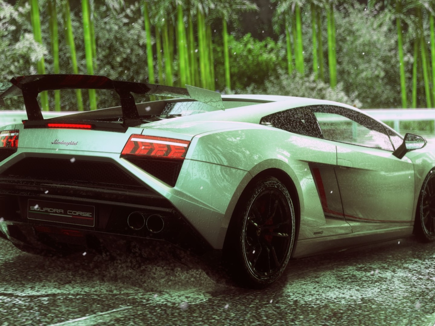 Нежно зеленый цвет Ламборгини